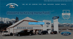 Desktop Screenshot of kickinghorseford.com